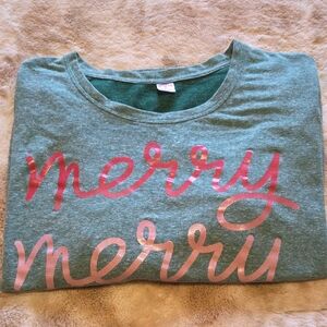 Festive Holiday Oversized Sweatshirt
